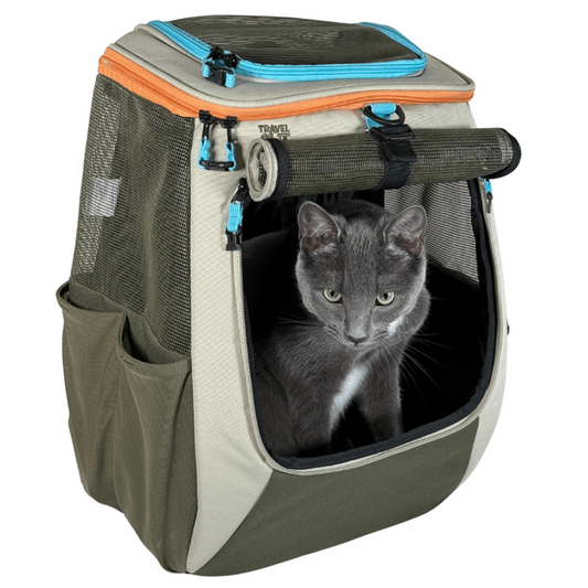 The Navigator Earth" Convertible Cat Backpack