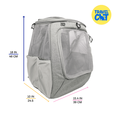 The Navigator Earth" Convertible Cat Backpack