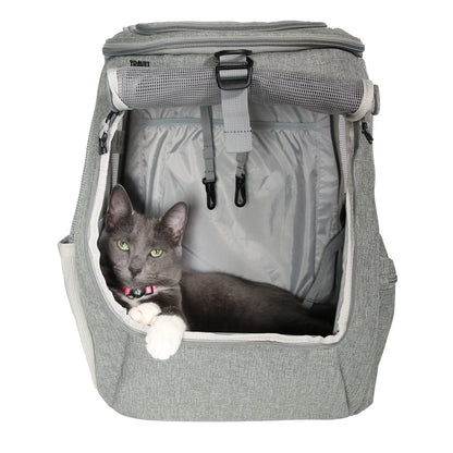 The Navigator Earth" Convertible Cat Backpack